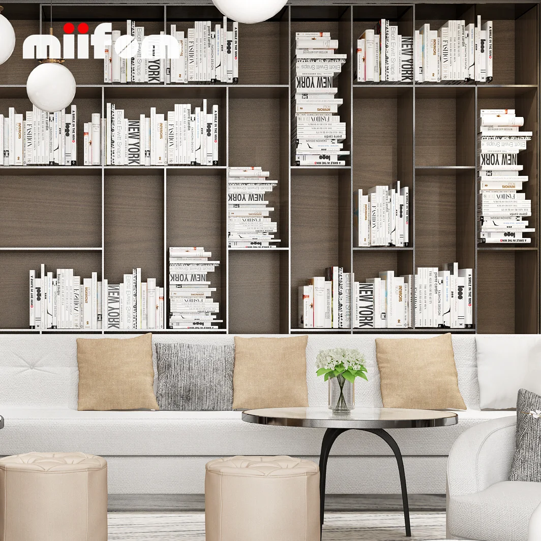 Versatile Modular Display Cabinet with Customizable Shelves and Storage Options