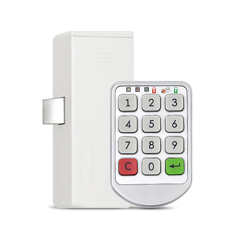 Security Gym Spa Battery Electronic Keyless Abs Cabinet Smart Digital Keypad Sauna Locker Lock