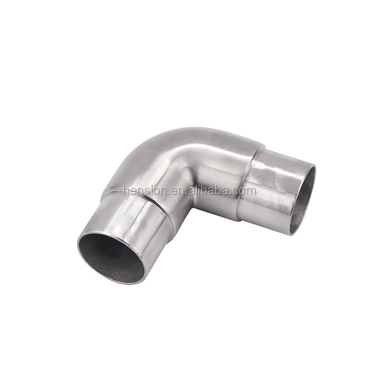 
House window baluster connector metal fillet 90 degree rounded connector for 38.1 mm tube 310-38.1 