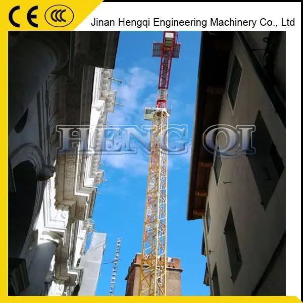 For sale 5t Hengqi(QTZ63) Tower Crane With Competitive Price 5t Tower Crane