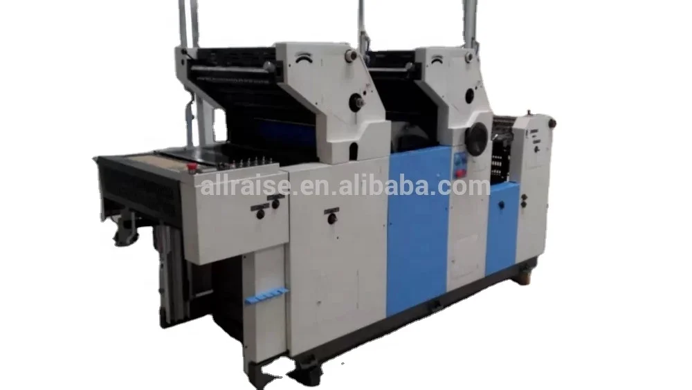 Two Color Offset Printing Machine hot Sale 2 two Colour Offset Printing Machine for logo printing