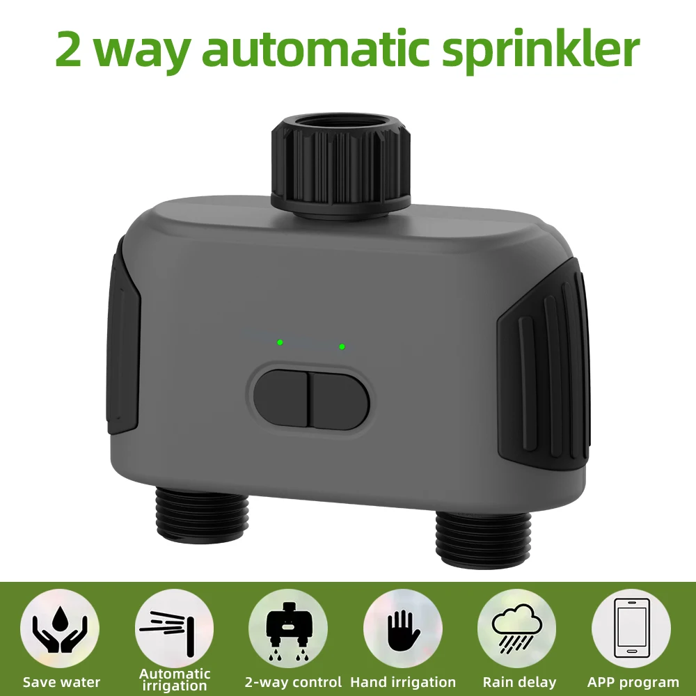 New Arrivals SGW02 Waterproof Wifi Garden Timing Irrigation Automatic Watering Device Flower Watering Controller
