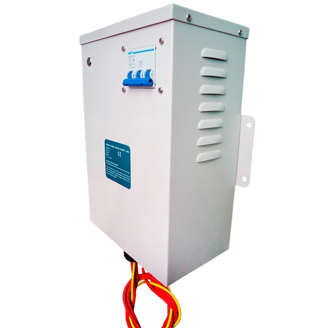 Factory Supply Electric 3 Phase Power Saver Energy Electricity Saving Box with Circuit Breaker T600CB Industrial Use New Used