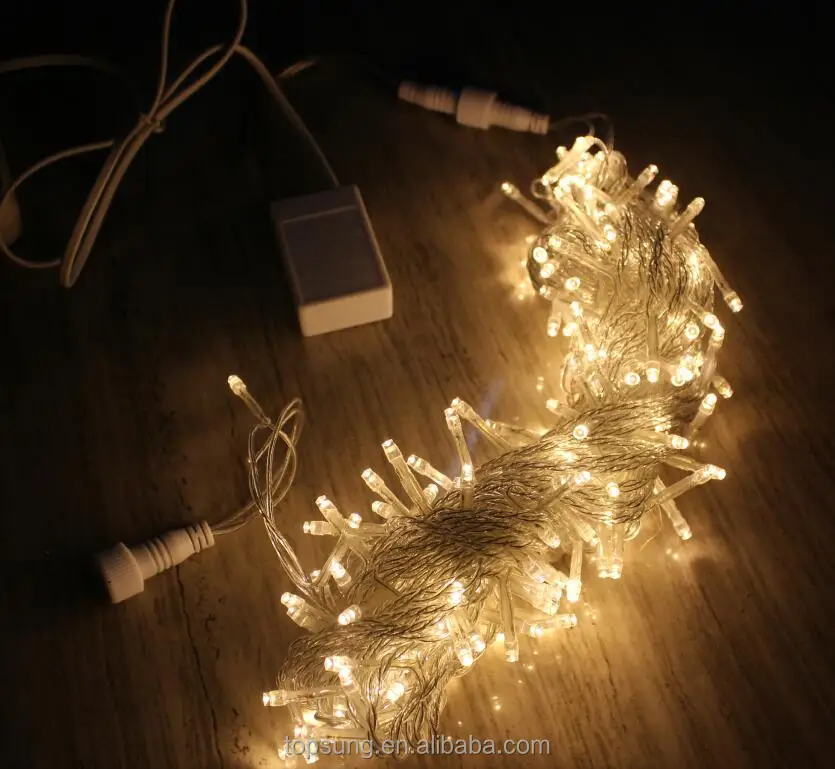 Warm white 10m 100 bulbs diwali light wholesale led fairy christmas decors lights decorative strings