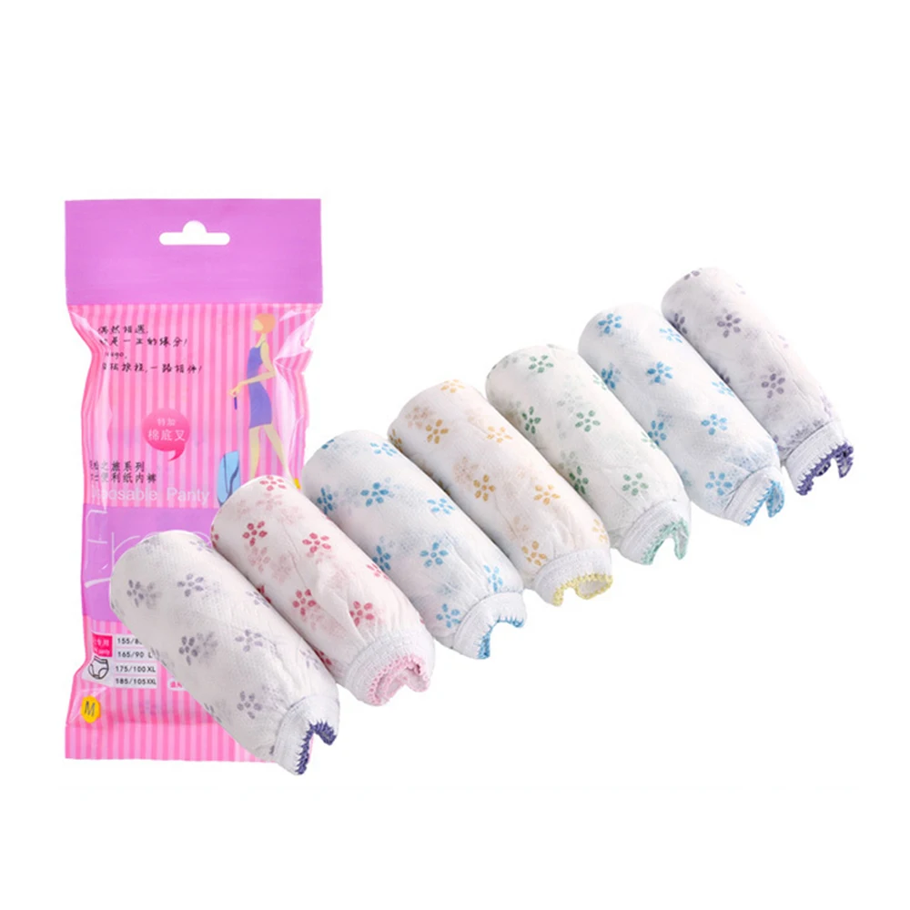 Удобное одноразовое гигиеническое нижнее белье в женских трусиках для отеля больницы массажа