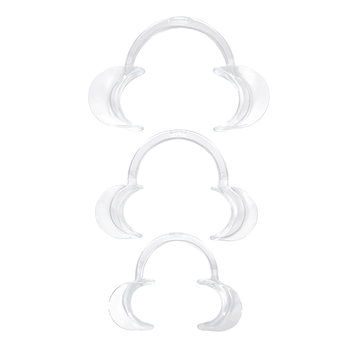 Dental Mouth Opener Retratores Dental C Shape Dental Oral Cheek Retractors Mouth Retractor Teeth Whitening Mouth Opener