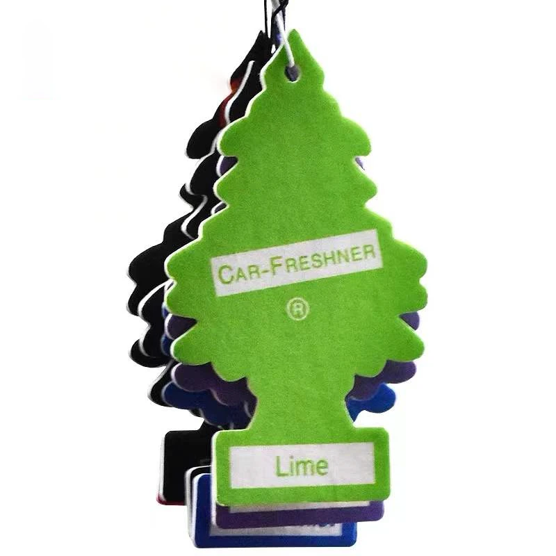 Christmas shaped car aromatherapy card air freshener for car