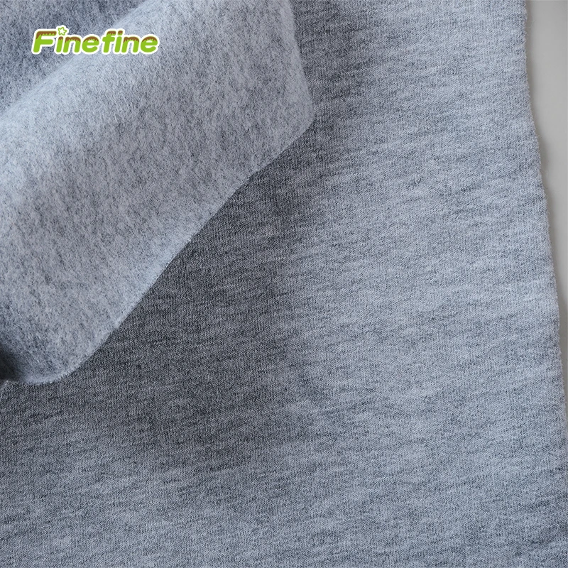 
Gots Certification Knitted 230gsm 100% Organic Cotton Fleece Fabric 