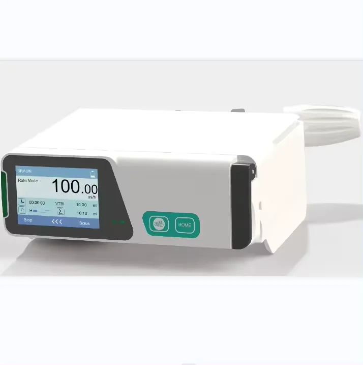 Volumetric Peristaltic IV Set Infusion Pump with Drug Library