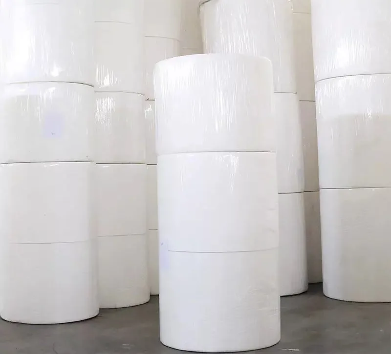 Factory Direct Premium Top Coated Thermal Barcode Adhesive Label Paper Raw Materials Jumbo Thermal Paper Roll PE Free Beverage