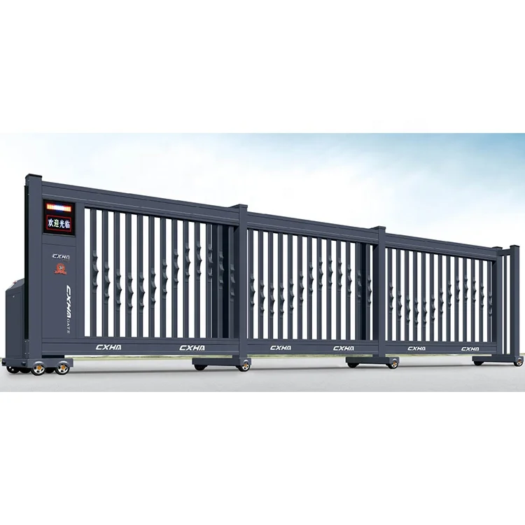 drivewayy entry gates wrought iron gates main remote iron gates wrought iron gate by Aluminum Alloy materials