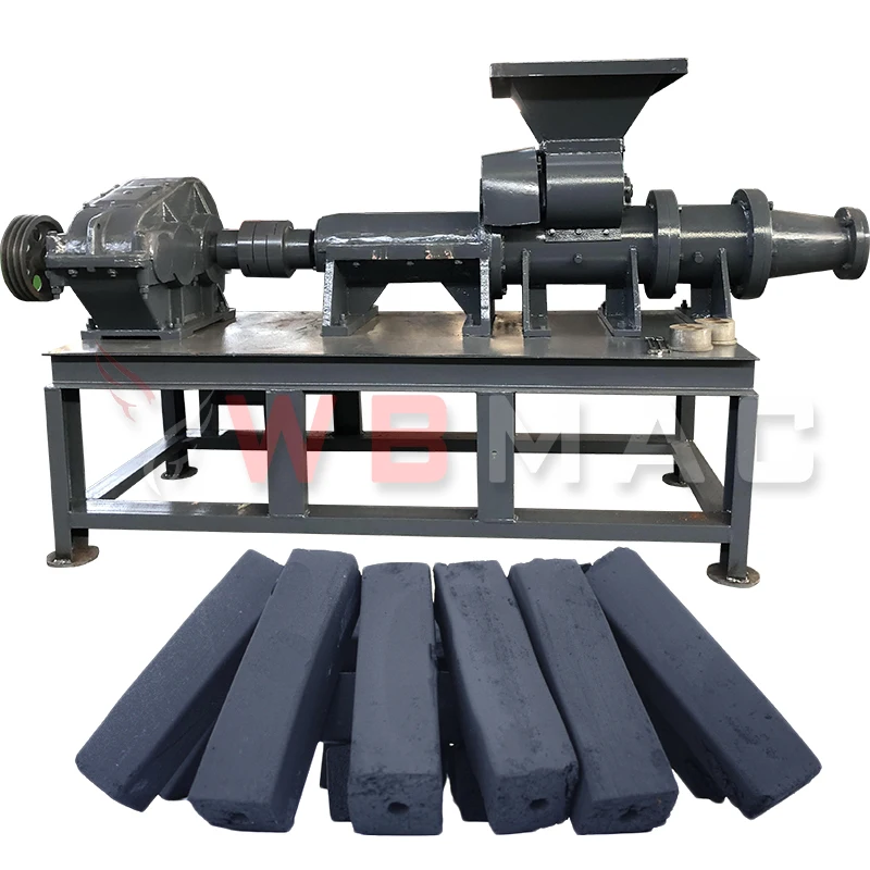 MB130 Popular Eco friendly energy saving equipment carbon powder moldingmachine charcoal briquette extruder