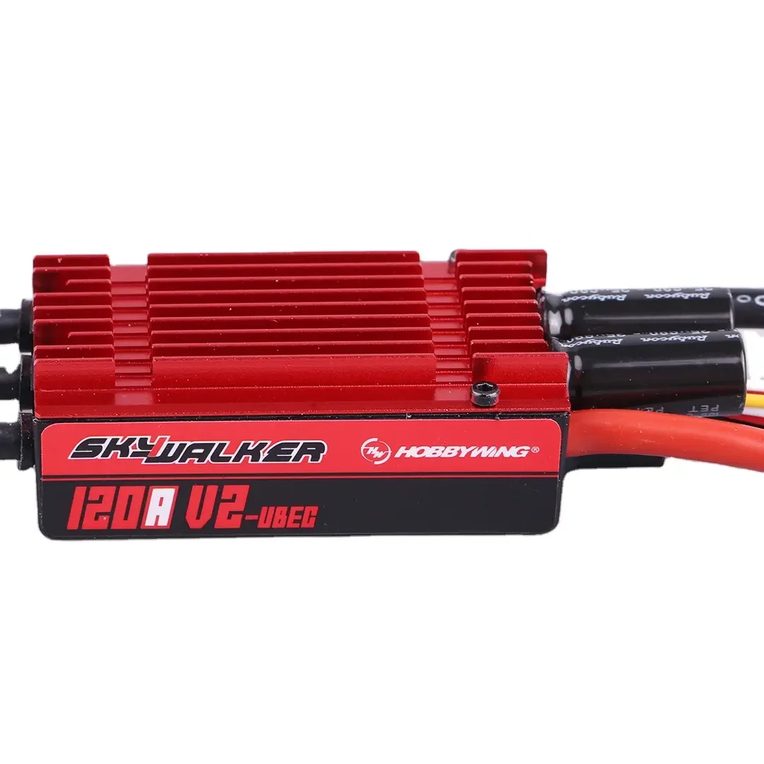 Hobbywing SkyWalker 120A V2 UBEC Brushless ESC with Backpropulsion Electric Adjustment Drones Accessories for Aircraft