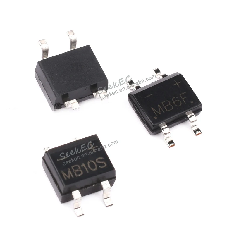 DB107S лапками углублением SOP-4 диодный мост DB207S выпрямителя MB6S IC MB10S MB10F диод