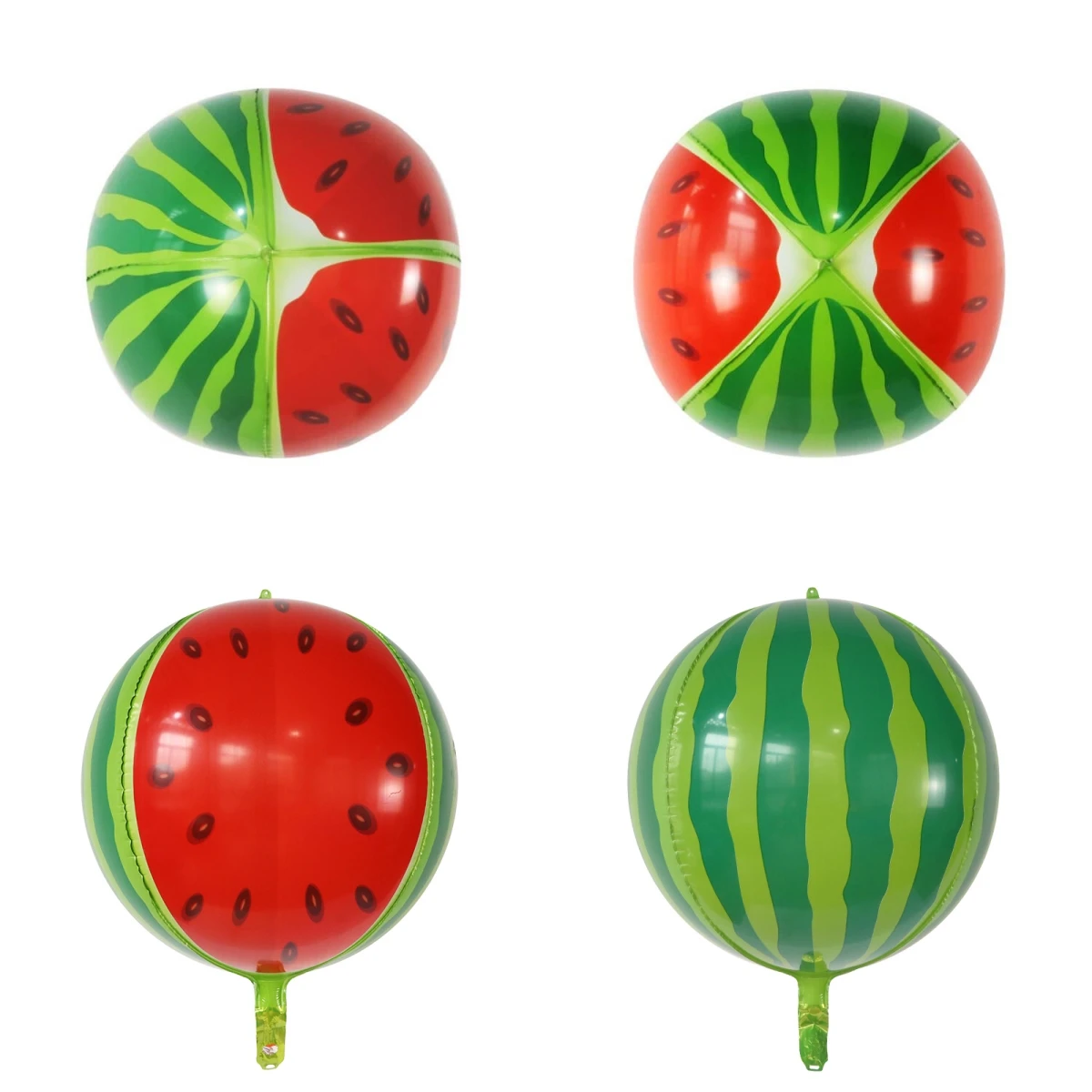 Hot Sale Hawaii Summer Party Decoration Watermelon Fruit Foil Balloons Beach Party Supplies Children Birthday Decor