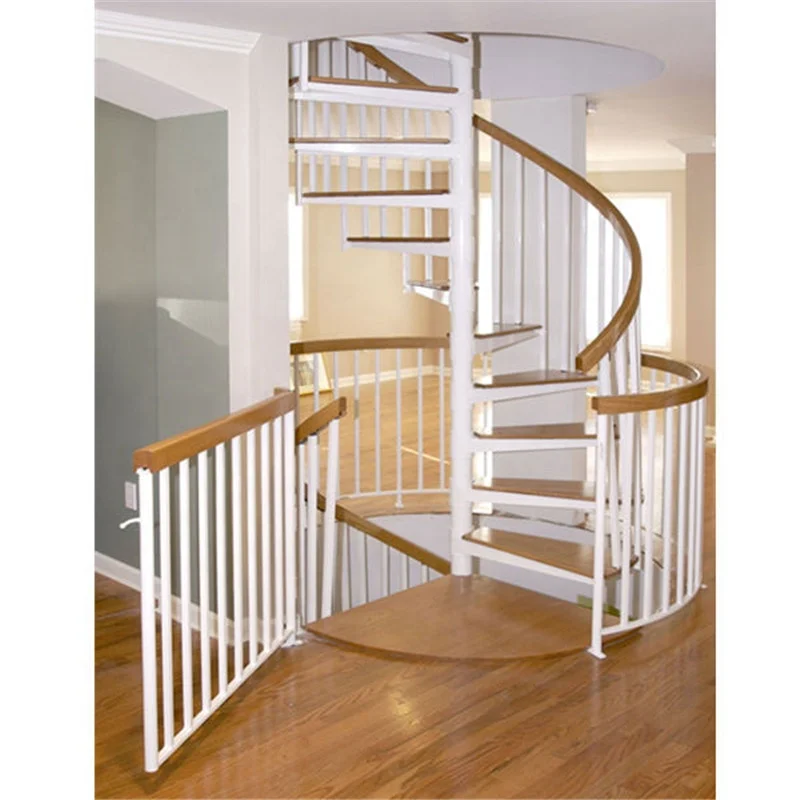 DAIYA spiral stair dwg с перил из закаленного стекла