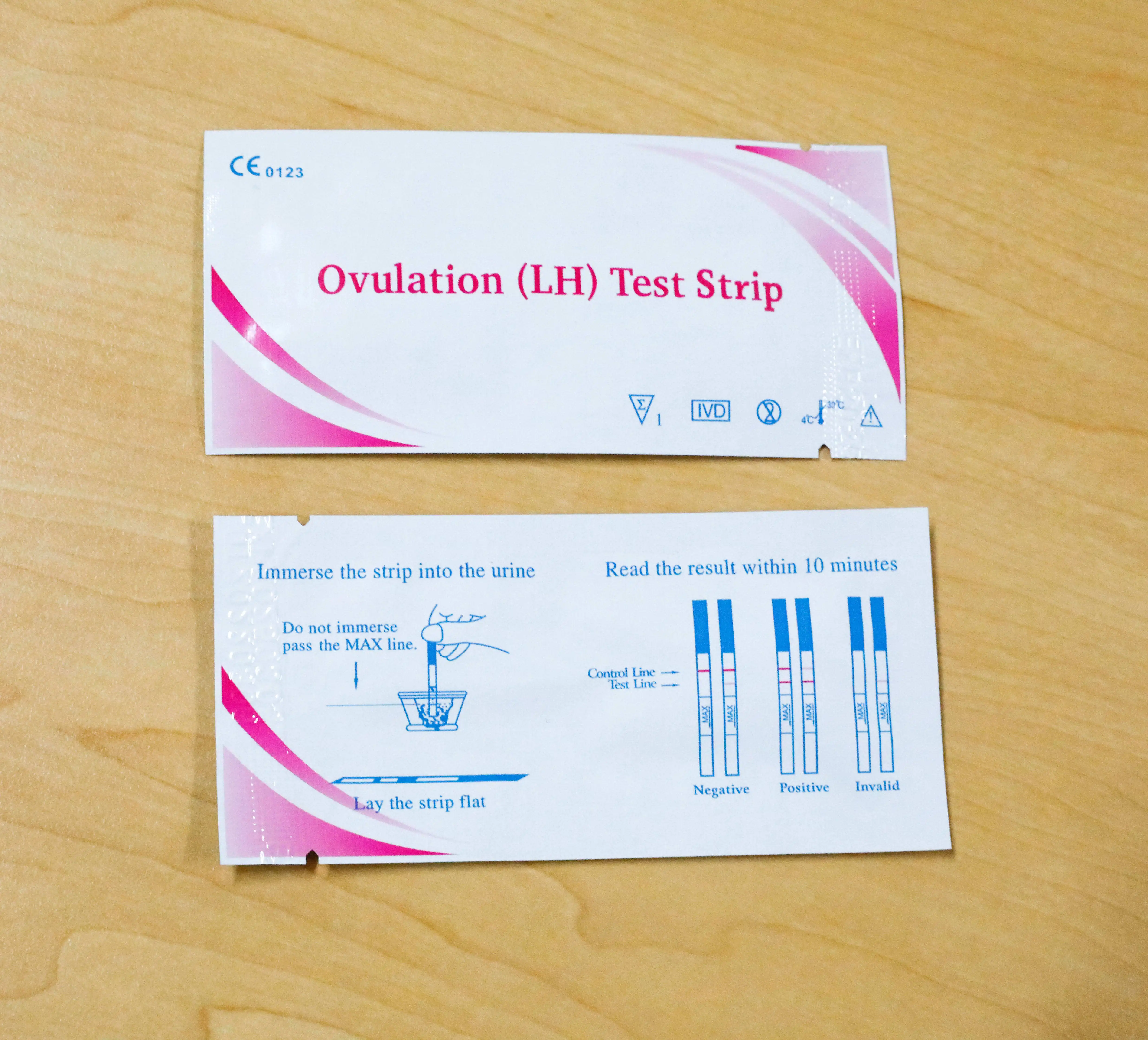 Women Home Testing Urine Ovulation Predictor Fertility Test Kit LH Ovulation Test Strip