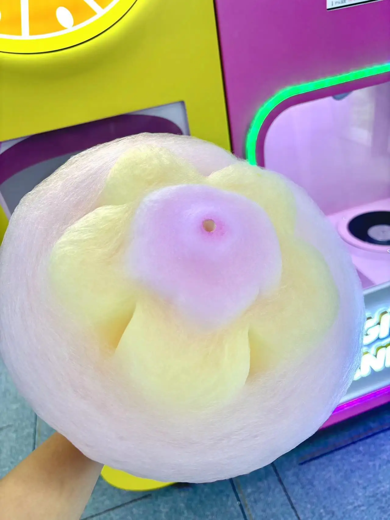 Cotton candy Flavor Sugar Marshmallows Multiple Colors Available Healthy and Delicious