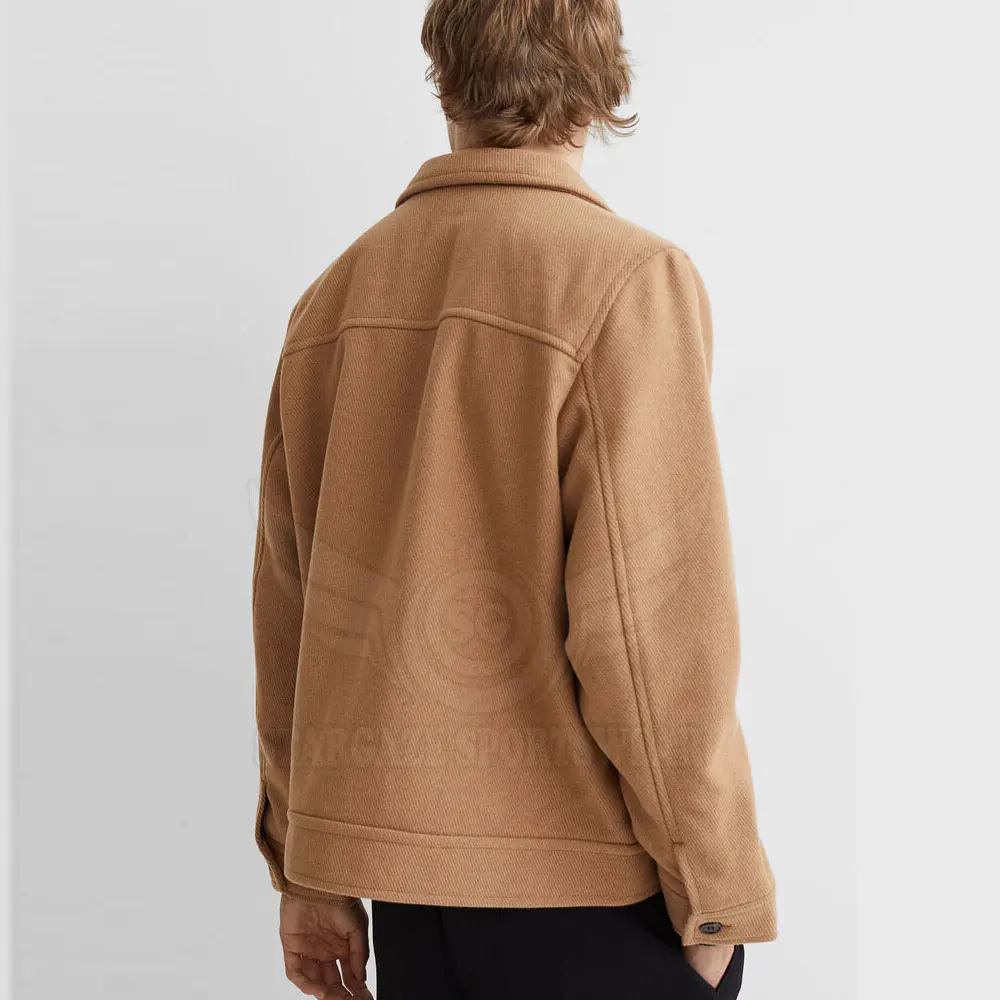 Latest Style Men Wool Jacket Wholesale Men Wool Jacket Best Selling Wool Jacket