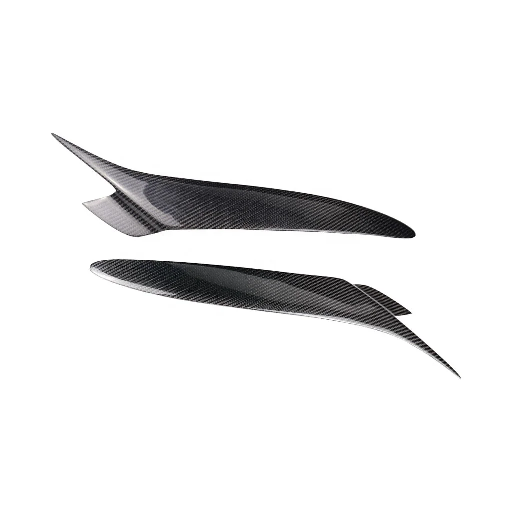 Hot sale Dry carbon fiber lamp eyebrow mold pressing decorate for Mazda RX8 2004-2008