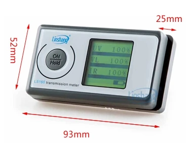 film Transmission Meter AC power Solar Power Meter  battery operated window tint tools car wrapping film tools