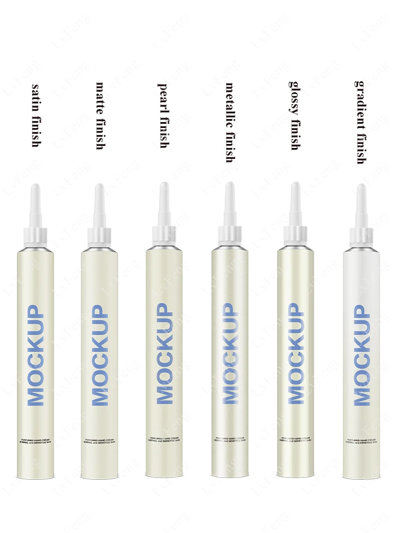 Foshan Custom Empty Squeeze Water Color Tubes Acrylic Paint Oil Glue Watercolor Aluminum Collapsible Tube Packaging