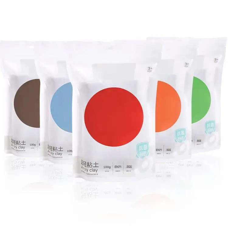Wholesale Air Dry Soft Clay Colored Super Light Clay for Kids Education Toy