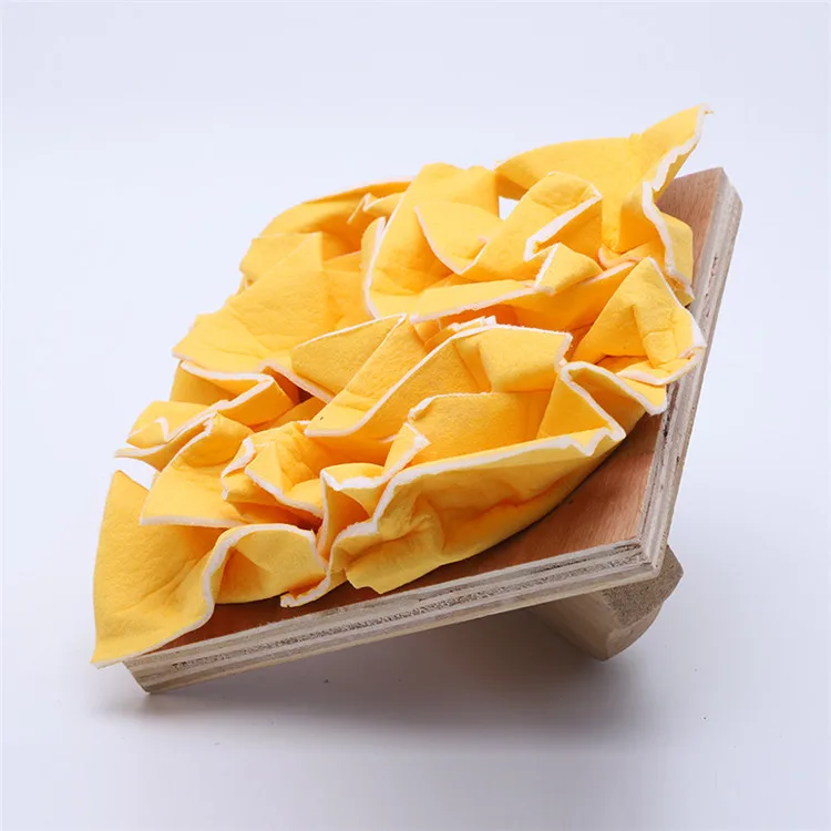 Fashion design custom drawing square shape art sponge craft sponge paint brush set paint stamp