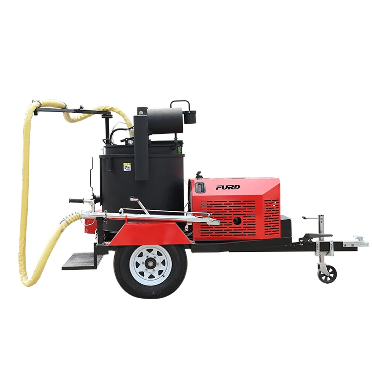 200L Road Repairing Machine Asphalt Crack Filling Equipment With Trailer