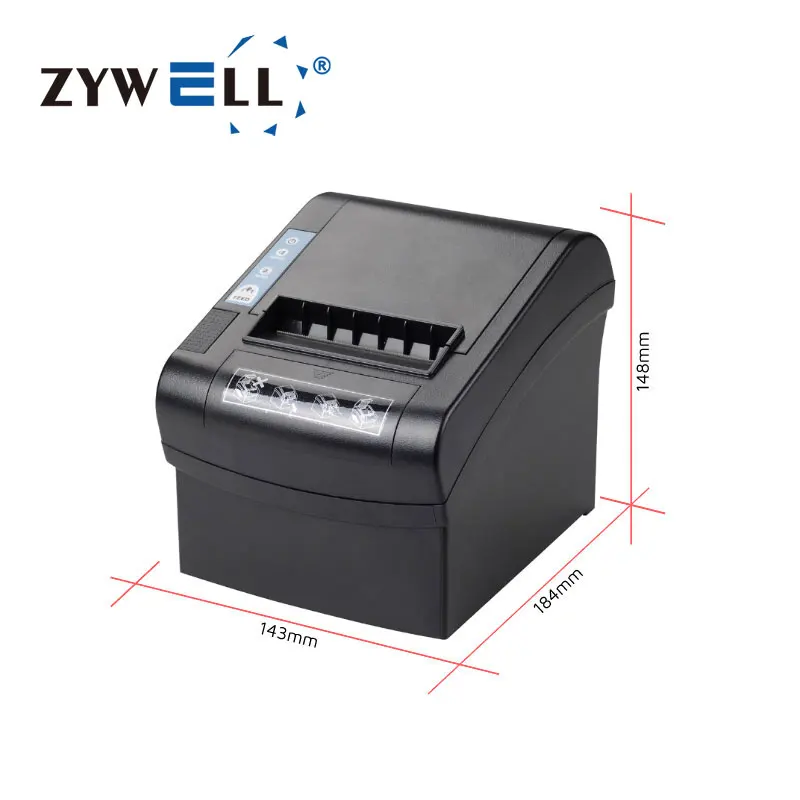 Tablet restaurant loyverse pos system 80mm auto cut thermal receipt printer OEM bill printer