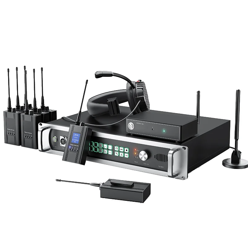 Wireless Full Duplex Communication System Same Time Referee Equipment for Outdoor Filming Activities AP Box