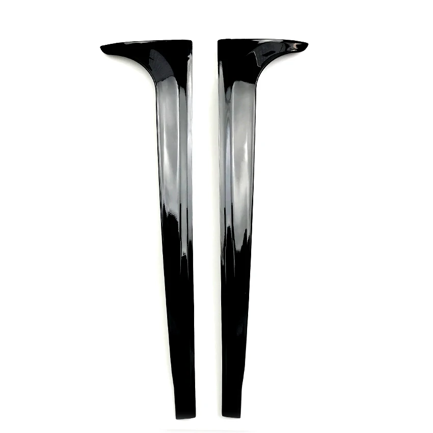 Body Kits for Volkswagen Polo MK6 2018+ Rear Side Wing Spoiler ABS Trim Cover Stickers Accessories Car Styling