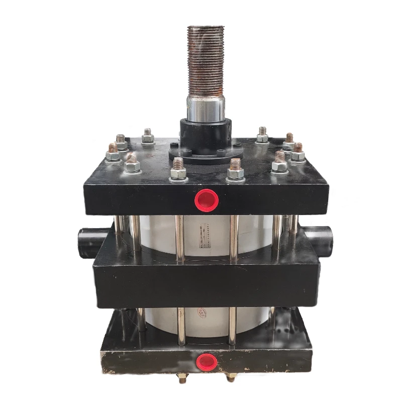 High Pressure Big Force Heavy Duty OD320 Double Acting Piston Air Cylinder Metallurgy Pneumatic Cylinder