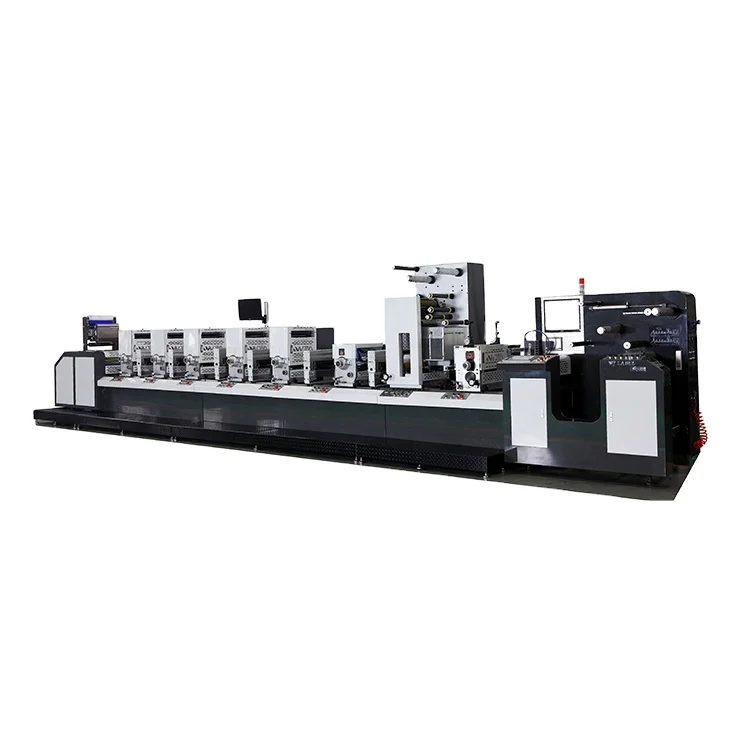 350 mm Roll To Intermittent High Speed Letterpress Label Printing