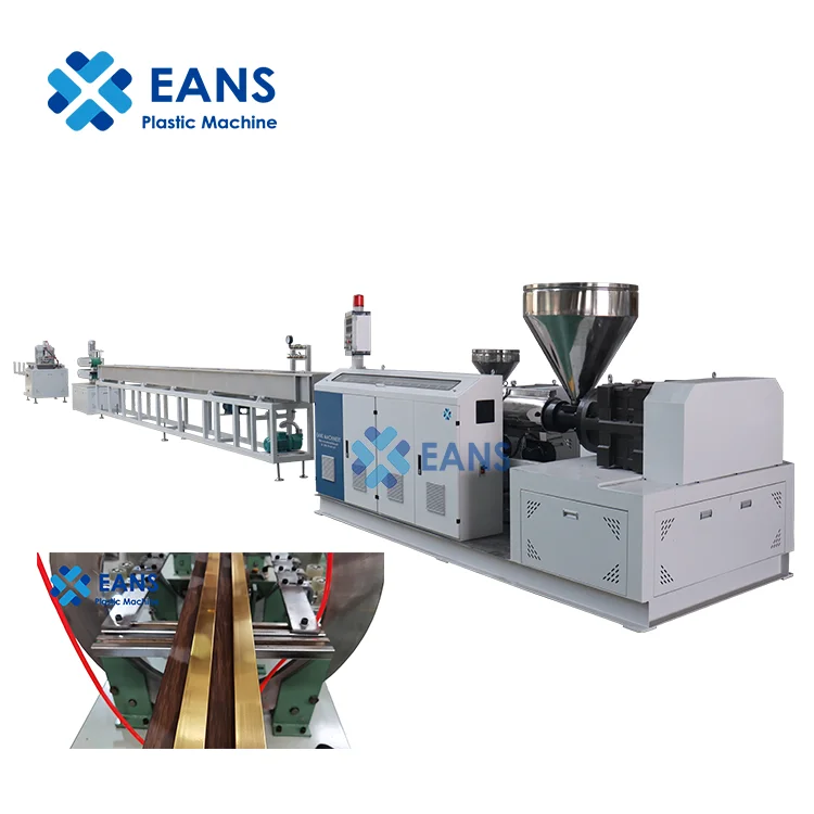 PS Photo Frame Making Machine PS Foam Wall Panel Extrusion Production Line