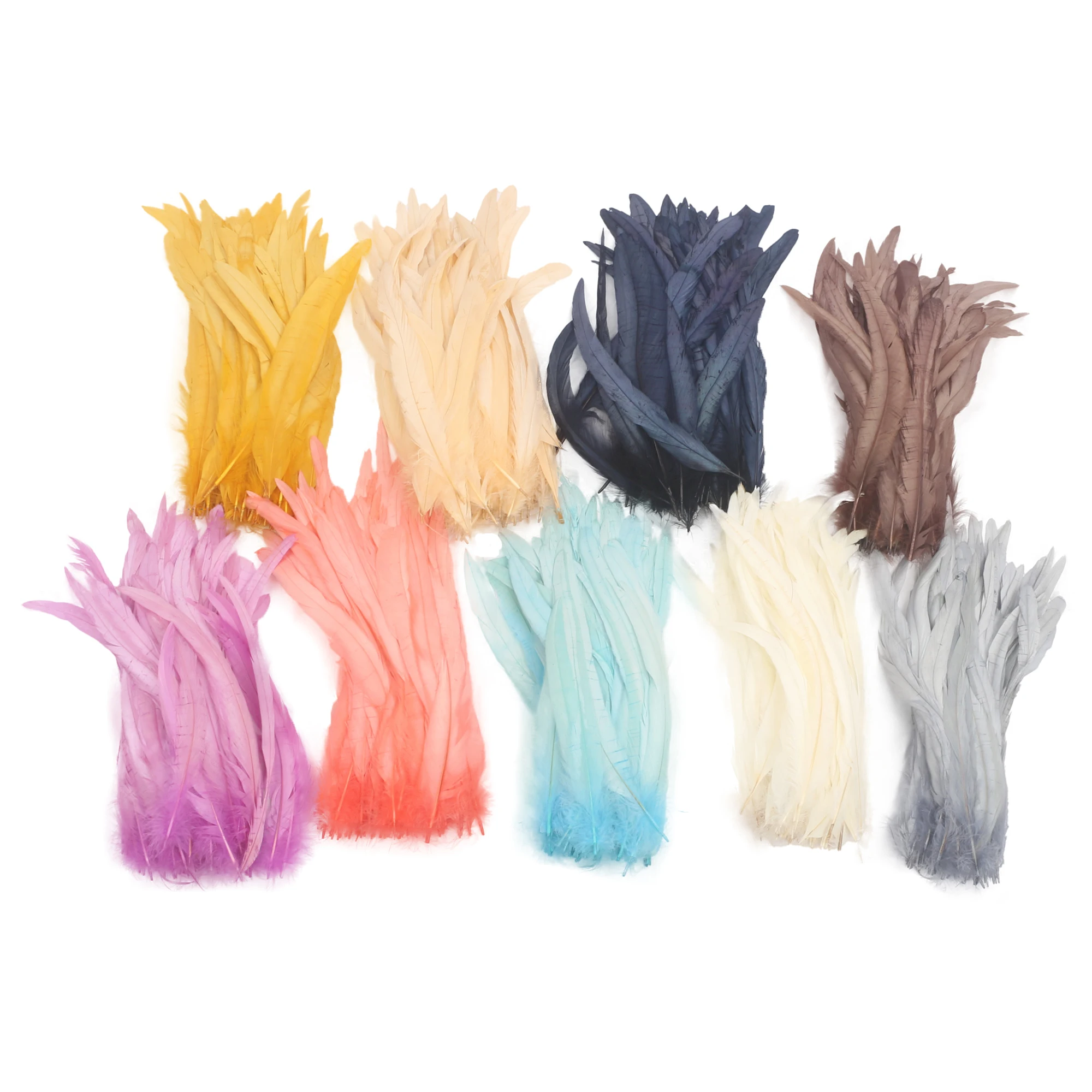 Wholesale Various Size Rooster Coque Tail Feather for Costume Decoration
