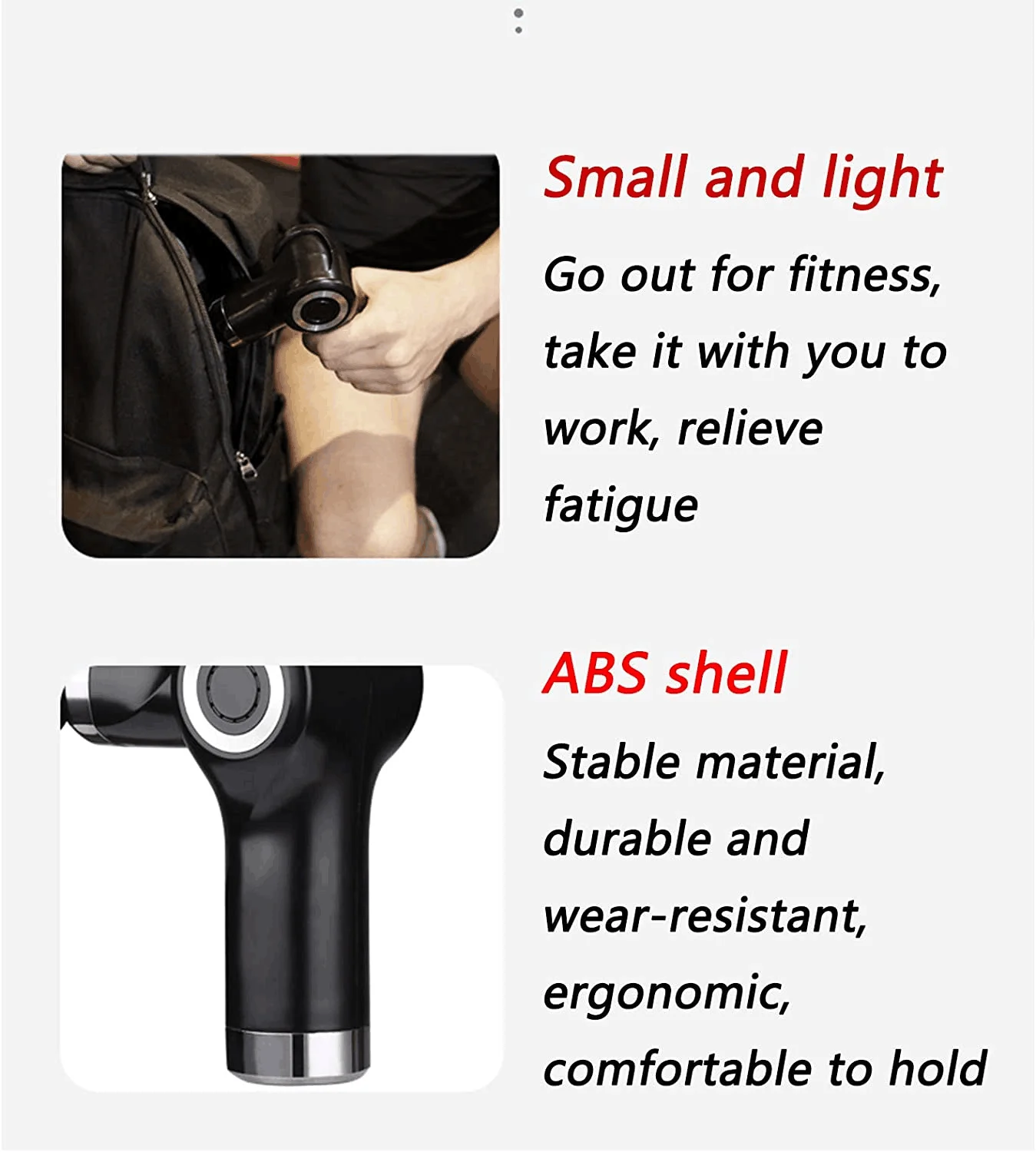 Private Label Black 180 Degree Wholesale Body Electric Impulse Massage Products Massage Machine Gun High Quality 2023 For Back