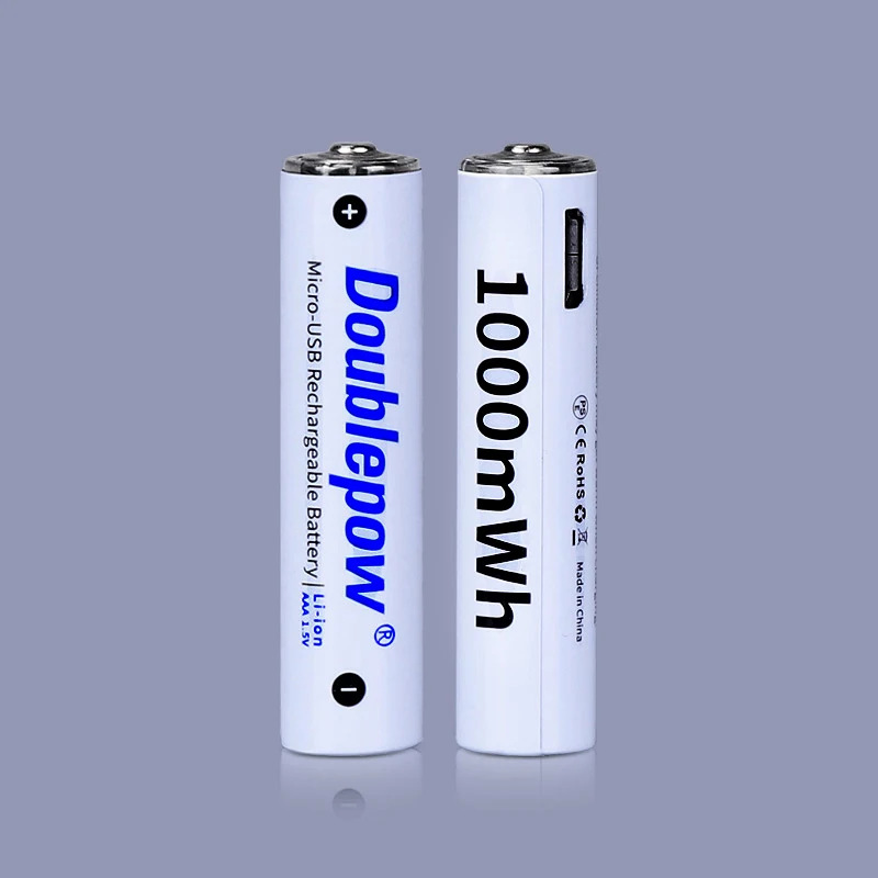  Новый запуск 1000mwh размер AAA 10440 1 5 v литий-ионный USB аккумуляторные батареи Замена для сухой силовой элемент Am4 Lr03