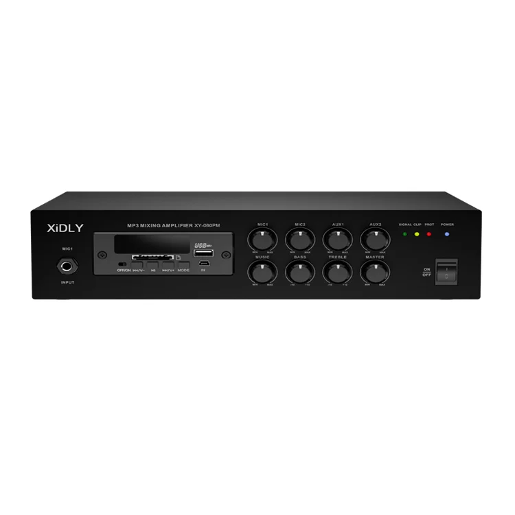 XIDLY-High Quality Wholesale 60W Public Address PA System Amplifier Audio Mixer Public address system