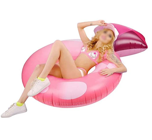 Надувное розовое кольцо с бриллиантами плавающая трубка для бассейна девичник декор вечеринки свадьбы в бассейне