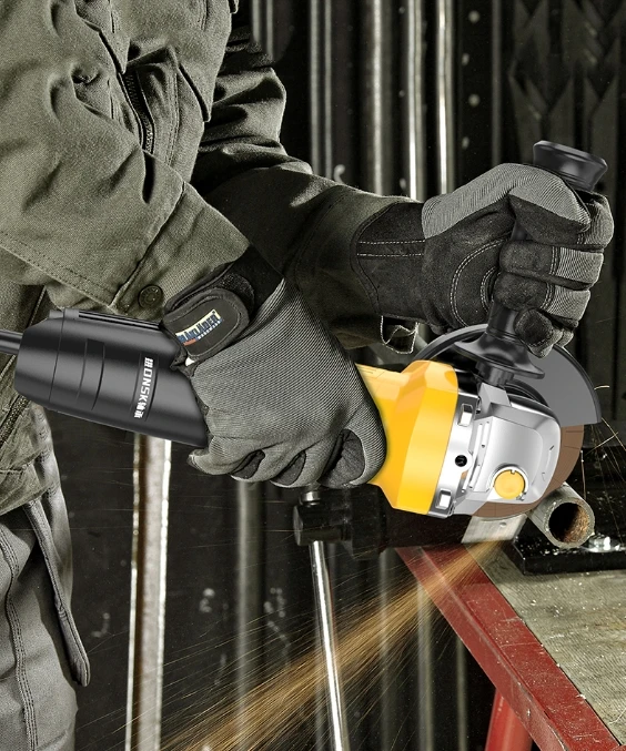 New 100mm Electric Angle Grinder Angle Power Tool Grinding Metal Wood Chip Cutting And Grinding Machine Grinder Polisher