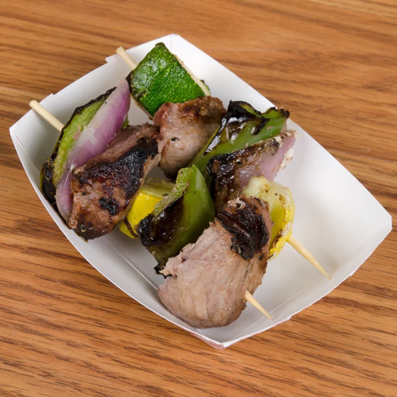 Wholesale barbecue bamboo and wooden bbq skewer