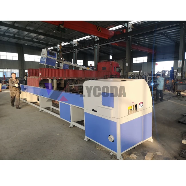 Automatic wood saw machines wood  pallet stringer panel board cutting off saw machine