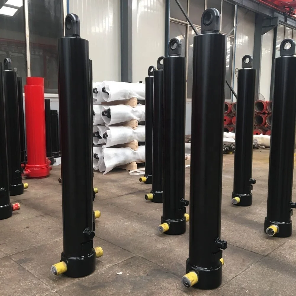 pushing double acting cylinder Parker type customized cylinders Telescopic cylinder manufacturer for trailes XINGTIAN hydraulics mining truck hydraulic cylinder