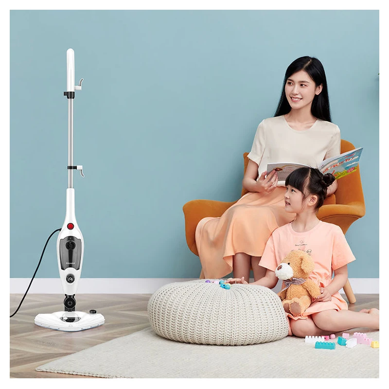 Antsguard Factory 1300W Multifunction Electric Steam Mop Carpet Floor Steam Cleaner With Spray