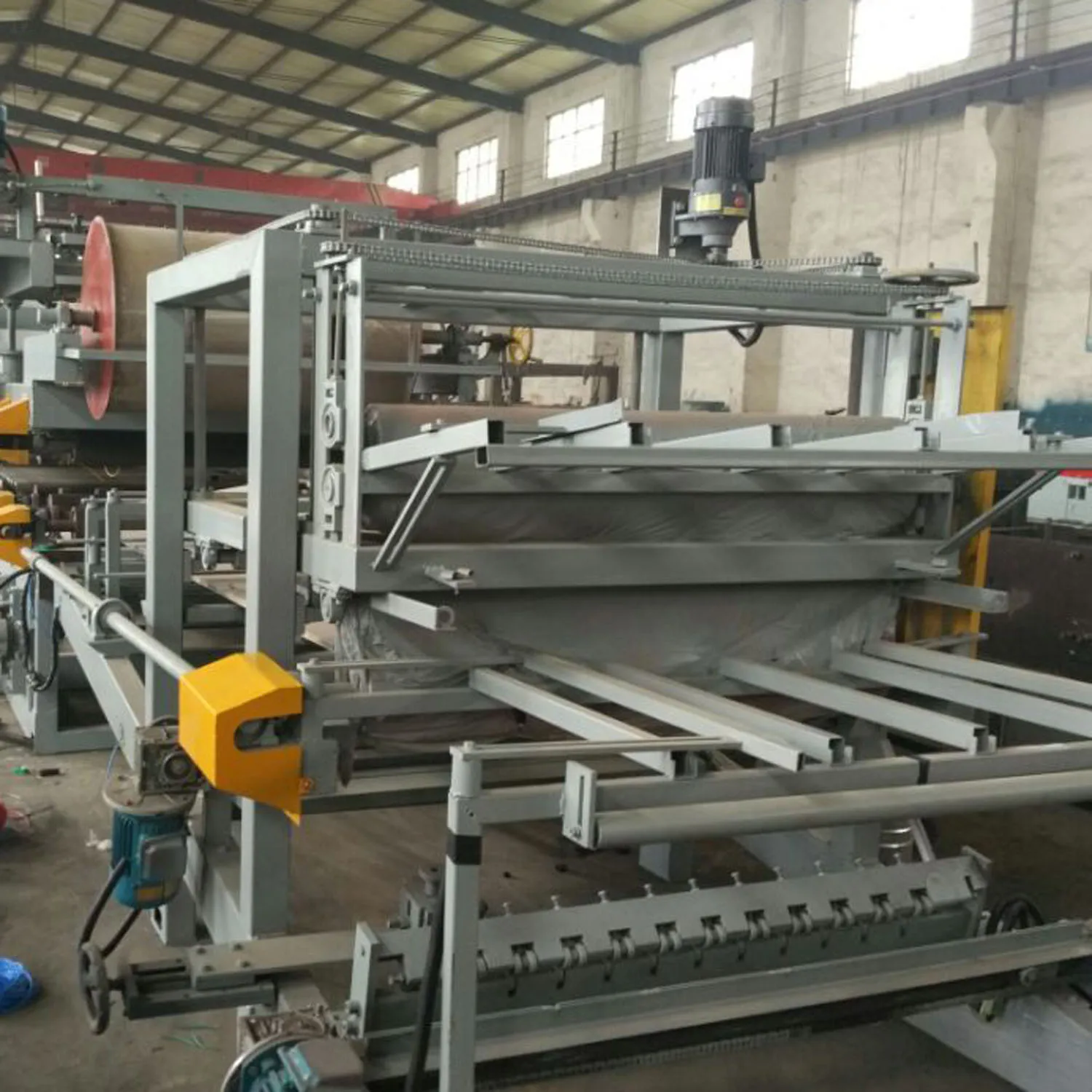 roof and wall panel making machine sandwich panel machine