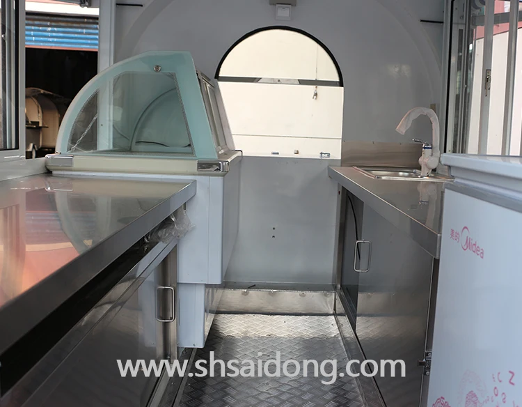 Mini20-28TW Mobile food carts trailer for sale food truck outdoor food kiosk