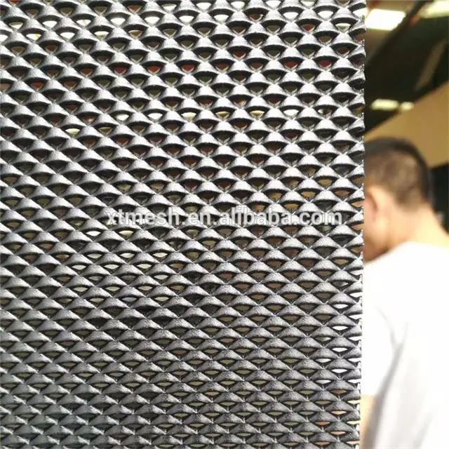 Waterproof door screen xpm aluminum perforated expanded metal mesh