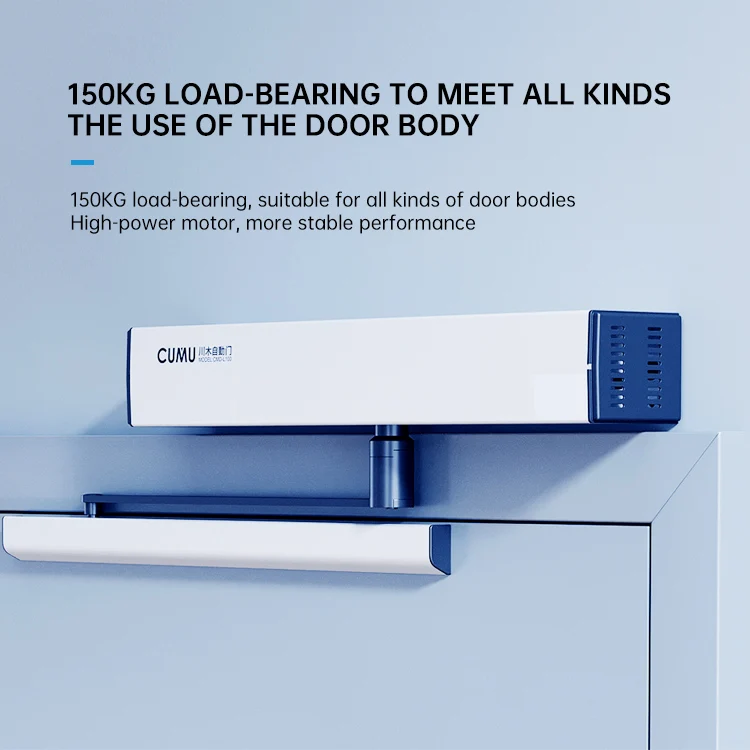 Hospital Disabled Barrier-Free 100v-240v 150KG Automatic Door Opener Silent Anti-Pinch Automatic Swing Door Opener