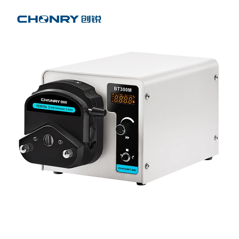 CHONRY BT300M Intelligent Peristalt Pump Multi-Channel Low Pulse for Chemical and Photovoltaic OEM Applications
